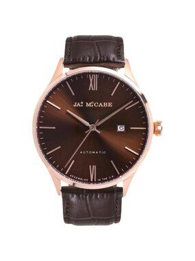NWT James Mccabe London Automatic Brown Dial Men's Watch